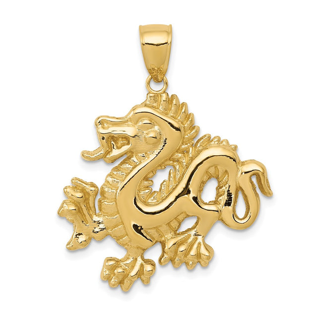 14k Yellow Gold Pendants Style C2380 - Classique Jewelry Inc.