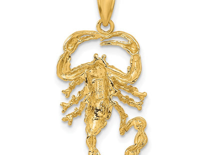 14K gold pendant, another view