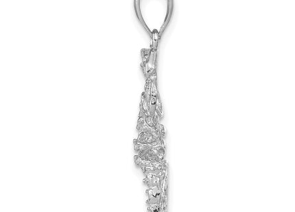 14k White Gold Pendants Style C2383W - Classique Jewelry Inc.