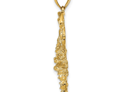 14k Yellow Gold Pendants Style C2384 - Classique Jewelry Inc.