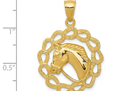 14k Yellow Gold Pendants Style C2417 - Classique Jewelry Inc.