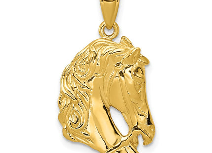 14k Yellow Gold Pendants Style C2419 - Classique Jewelry Inc.