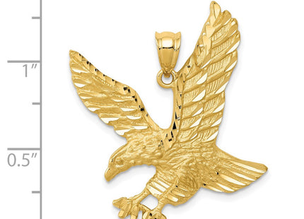 14K gold pendant, another view