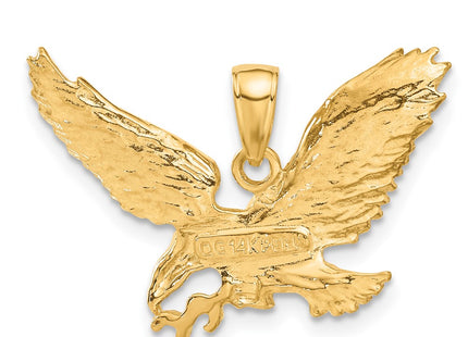 14K gold pendant, another view