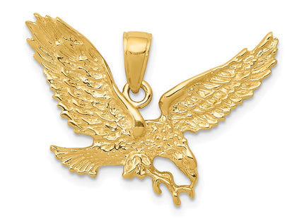 14K gold pendant