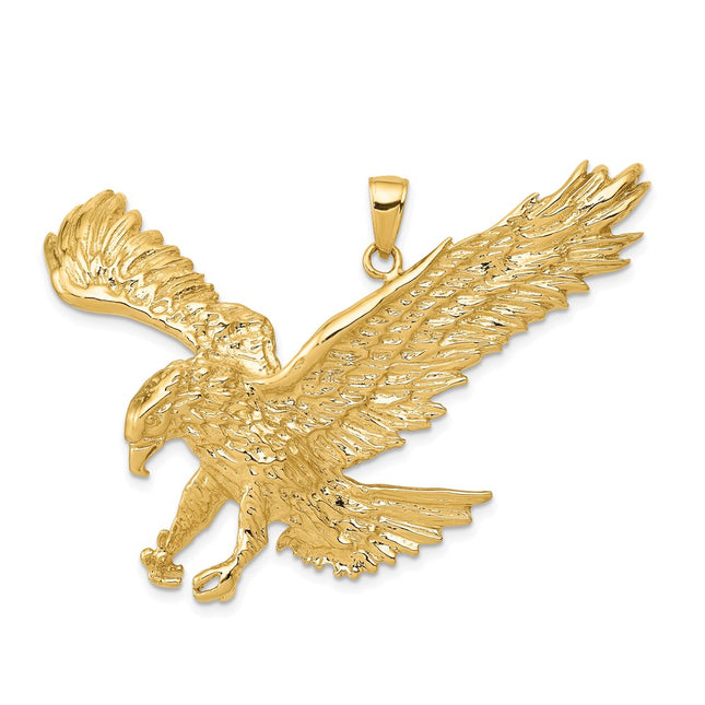14k Yellow Gold Pendants Style C2430 - Classique Jewelry Inc.