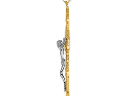14k Two-tone Pendants Style C244 - Classique Jewelry Inc.