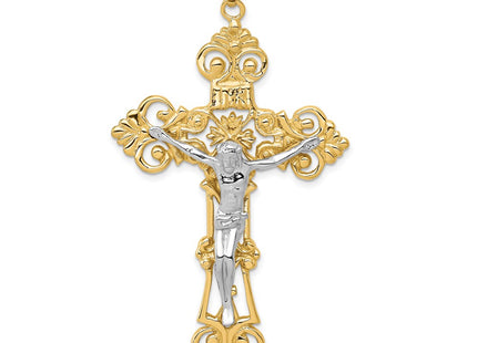 14k Two-tone Pendants Style C244 - Classique Jewelry Inc.