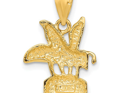 14k Yellow Gold Pendants Style C2444 - Classique Jewelry Inc.