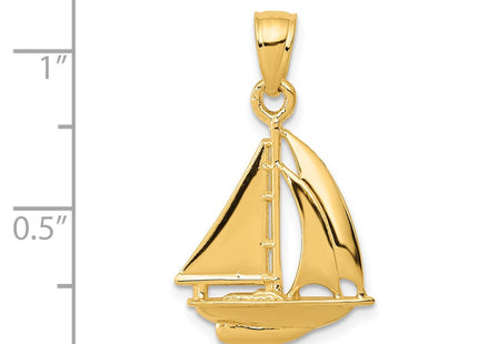 14k Yellow Gold Pendants Style C2469 - Classique Jewelry Inc.