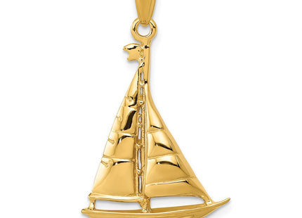 14k Yellow Gold Pendants Style C2471 - Classique Jewelry Inc.