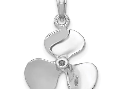 14k White Gold Pendants Style C2480W - Classique Jewelry Inc.