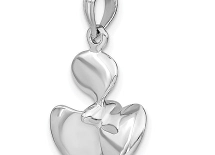 14k White Gold Pendants Style C2480W - Classique Jewelry Inc.