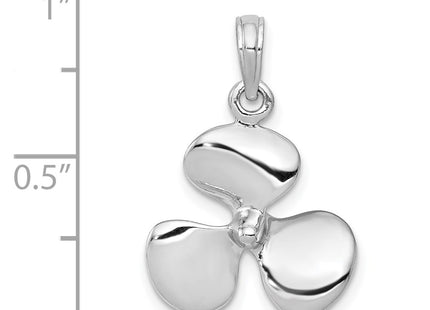 14k White Gold Pendants Style C2480W - Classique Jewelry Inc.