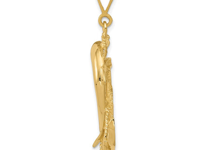 14k Yellow Gold Pendants Style C2489 - Classique Jewelry Inc.