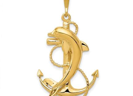 14k Yellow Gold Pendants Style C2489 - Classique Jewelry Inc.