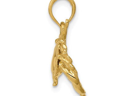 14k Yellow Gold Pendants Style C2512 - Classique Jewelry Inc.