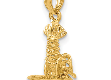 14k Yellow Gold Pendants Style C2515 - Classique Jewelry Inc.