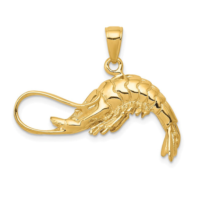 14k Yellow Gold Pendants Style C2517 - Classique Jewelry Inc.