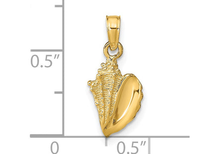 14K gold pendant, further view