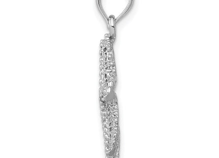 14k White Gold Pendants Style C2538W - Classique Jewelry Inc.