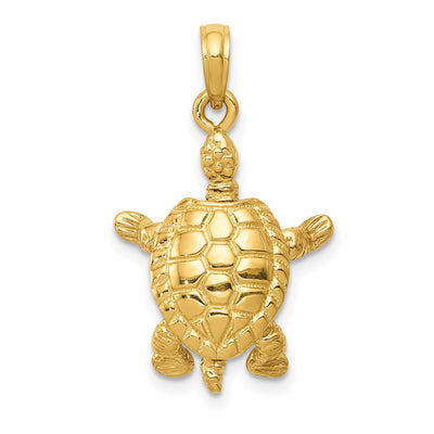 14K gold pendant