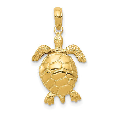 14K gold pendant