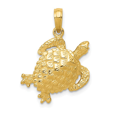14K gold pendant