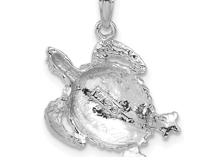 14k White Gold Pendants Style C2546W - Classique Jewelry Inc.
