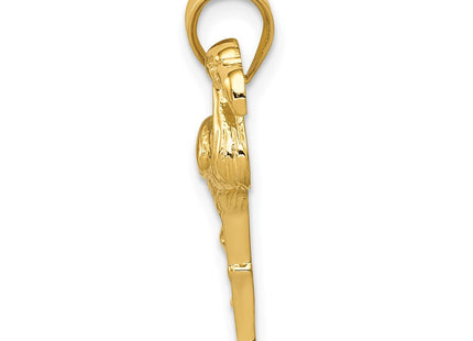 14k Yellow Gold Pendants Style C2559 - Classique Jewelry Inc.