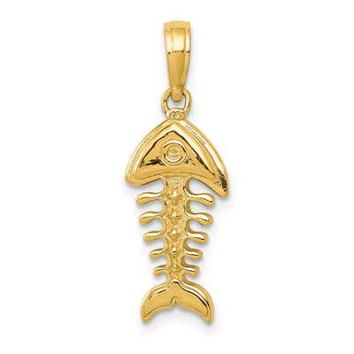 14K gold pendant