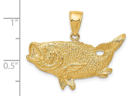 14K gold pendant, further view