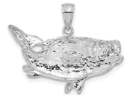 14k White Gold Pendants Style C2574W - Classique Jewelry Inc.