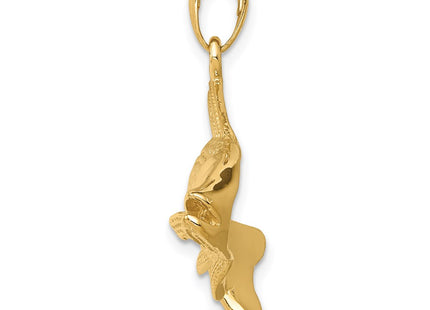 14k Yellow Gold Pendants Style C2575 - Classique Jewelry Inc.