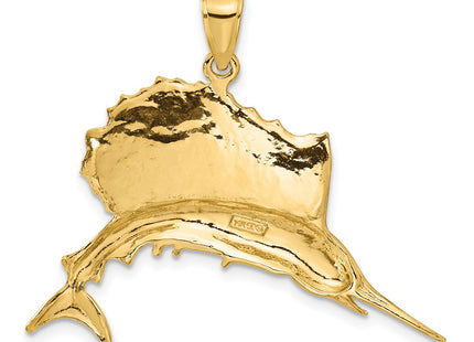 14k Yellow Gold Pendants Style C2582 - Classique Jewelry Inc.