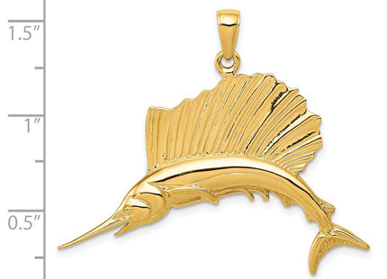 14k Yellow Gold Pendants Style C2582 - Classique Jewelry Inc.