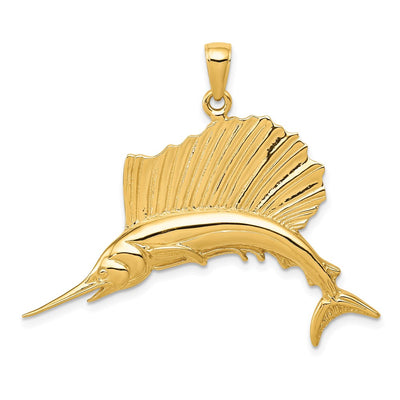 14K gold pendant