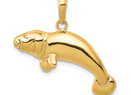 14k Yellow Gold Pendants Style C2603 - Classique Jewelry Inc.