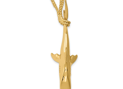 14k Yellow Gold Pendants Style C2614 - Classique Jewelry Inc.