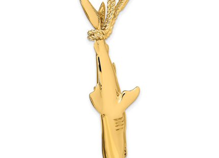 14k Yellow Gold Pendants Style C2614 - Classique Jewelry Inc.