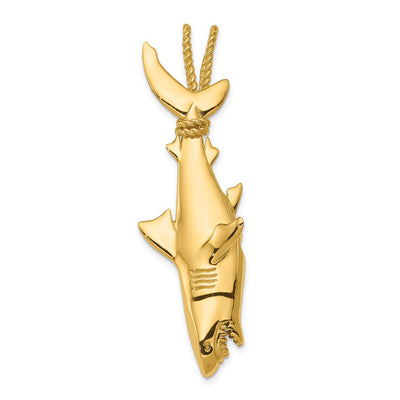14K gold pendant