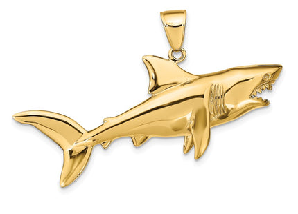 14k Yellow Gold Pendants Style C2615 - Classique Jewelry Inc.