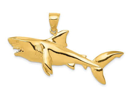 14k Yellow Gold Pendants Style C2615 - Classique Jewelry Inc.