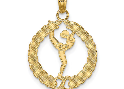 14k Yellow Gold Jewelry Style C2635 - Classique Jewelry Inc.