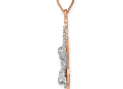 14k Two-tone Pendants Style C264 - Classique Jewelry Inc.