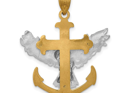 14k Two-tone Pendants Style C264 - Classique Jewelry Inc.