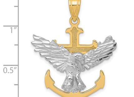 14k Two-tone Pendants Style C264 - Classique Jewelry Inc.