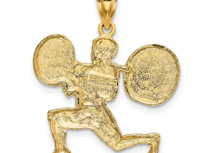 14k Yellow Gold Pendants Style C2640 - Classique Jewelry Inc.