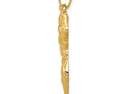 14K gold pendant, alternate view
