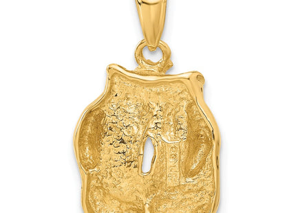 14k Yellow Gold Pendants Style C2642 - Classique Jewelry Inc.